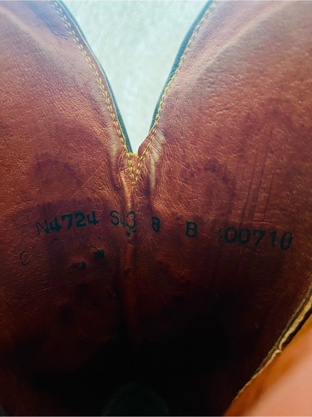 Lucchese Connie Women's Red Leather Studded Western Boot - Picture 8 of 12